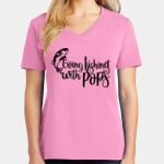 Women's Core Cotton V Neck Tee Thumbnail