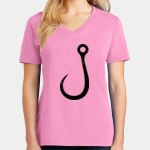 Women's Core Cotton V Neck Tee Thumbnail