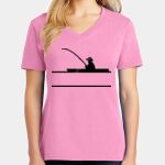 Women's Core Cotton V Neck Tee Thumbnail