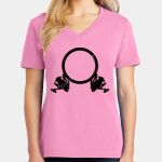 Women's Core Cotton V Neck Tee Thumbnail