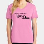 Women's Core Cotton V Neck Tee Thumbnail