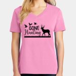 Women's Core Cotton V Neck Tee Thumbnail