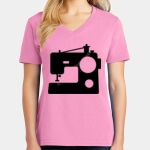 Women's Core Cotton V Neck Tee Thumbnail