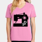 Women's Core Cotton V Neck Tee Thumbnail