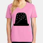 Women's Core Cotton V Neck Tee Thumbnail