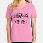 Women's Core Cotton V Neck Tee Thumbnail