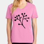 Women's Core Cotton V Neck Tee Thumbnail