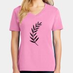 Women's Core Cotton V Neck Tee Thumbnail