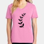 Women's Core Cotton V Neck Tee Thumbnail