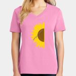 Women's Core Cotton V Neck Tee Thumbnail