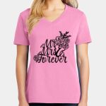 Women's Core Cotton V Neck Tee Thumbnail