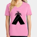 Women's Core Cotton V Neck Tee Thumbnail