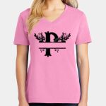 Women's Core Cotton V Neck Tee Thumbnail