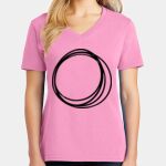 Women's Core Cotton V Neck Tee Thumbnail