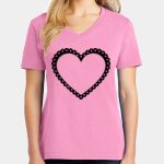 Women's Core Cotton V Neck Tee Thumbnail
