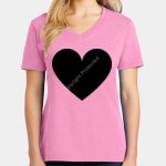 Women's Core Cotton V Neck Tee Thumbnail