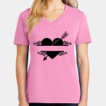 Women's Core Cotton V Neck Tee Thumbnail