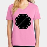 Women's Core Cotton V Neck Tee Thumbnail