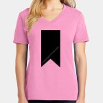 Women's Core Cotton V Neck Tee Thumbnail