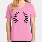 Women's Core Cotton V Neck Tee Thumbnail