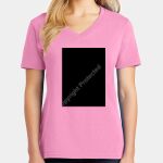 Women's Core Cotton V Neck Tee Thumbnail