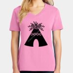 Women's Core Cotton V Neck Tee Thumbnail