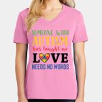 Women's Core Cotton V Neck Tee Thumbnail