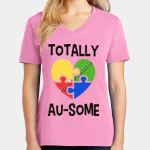 Women's Core Cotton V Neck Tee Thumbnail