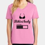 Women's Core Cotton V Neck Tee Thumbnail