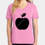 Women's Core Cotton V Neck Tee Thumbnail