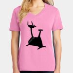 Women's Core Cotton V Neck Tee Thumbnail