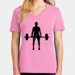 Women's Core Cotton V Neck Tee Thumbnail