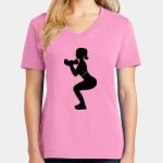 Women's Core Cotton V Neck Tee Thumbnail