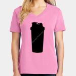 Women's Core Cotton V Neck Tee Thumbnail