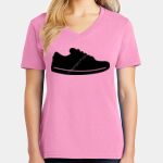 Women's Core Cotton V Neck Tee Thumbnail