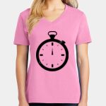 Women's Core Cotton V Neck Tee Thumbnail