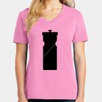 Women's Core Cotton V Neck Tee Thumbnail