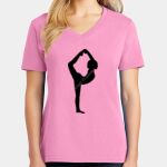 Women's Core Cotton V Neck Tee Thumbnail