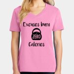 Women's Core Cotton V Neck Tee Thumbnail