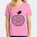 Women's Core Cotton V Neck Tee Thumbnail