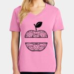 Women's Core Cotton V Neck Tee Thumbnail