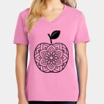 Women's Core Cotton V Neck Tee Thumbnail