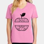 Women's Core Cotton V Neck Tee Thumbnail