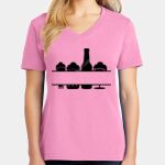 Women's Core Cotton V Neck Tee Thumbnail