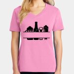 Women's Core Cotton V Neck Tee Thumbnail