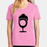 Women's Core Cotton V Neck Tee Thumbnail