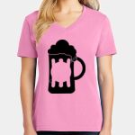 Women's Core Cotton V Neck Tee Thumbnail