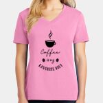 Women's Core Cotton V Neck Tee Thumbnail