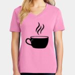 Women's Core Cotton V Neck Tee Thumbnail