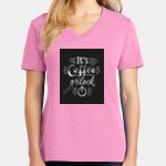 Women's Core Cotton V Neck Tee Thumbnail